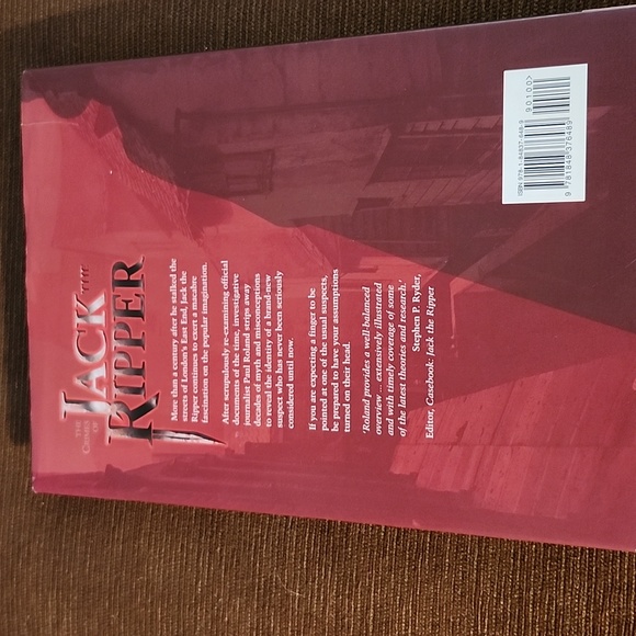 💥3 for $20💥 The Crimes of Jack the Ripper by Paul Roland, Hardcover book - Picture 5 of 7